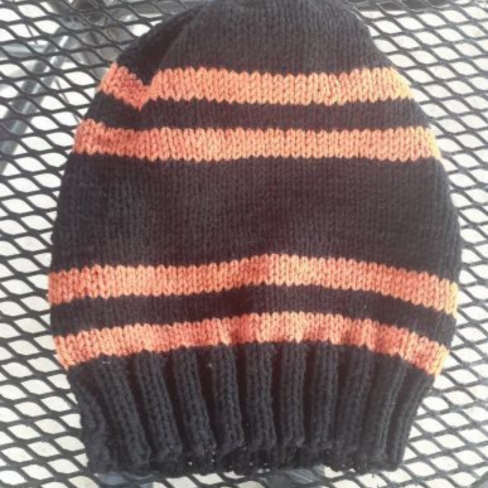 Halloween/Fall inspired slouchy hat